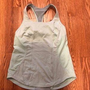 Lululemon top , mint green